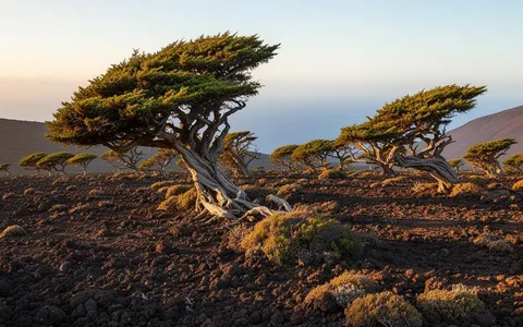 Illustratives Reisemotiv zu El Sabinar auf El Hierro