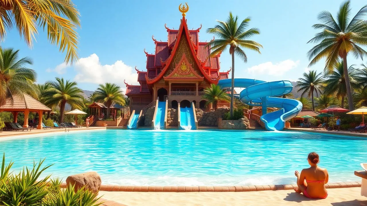 Symbolbild für einen tropischen Tier- und Pflanzenpark auf Teneriffa