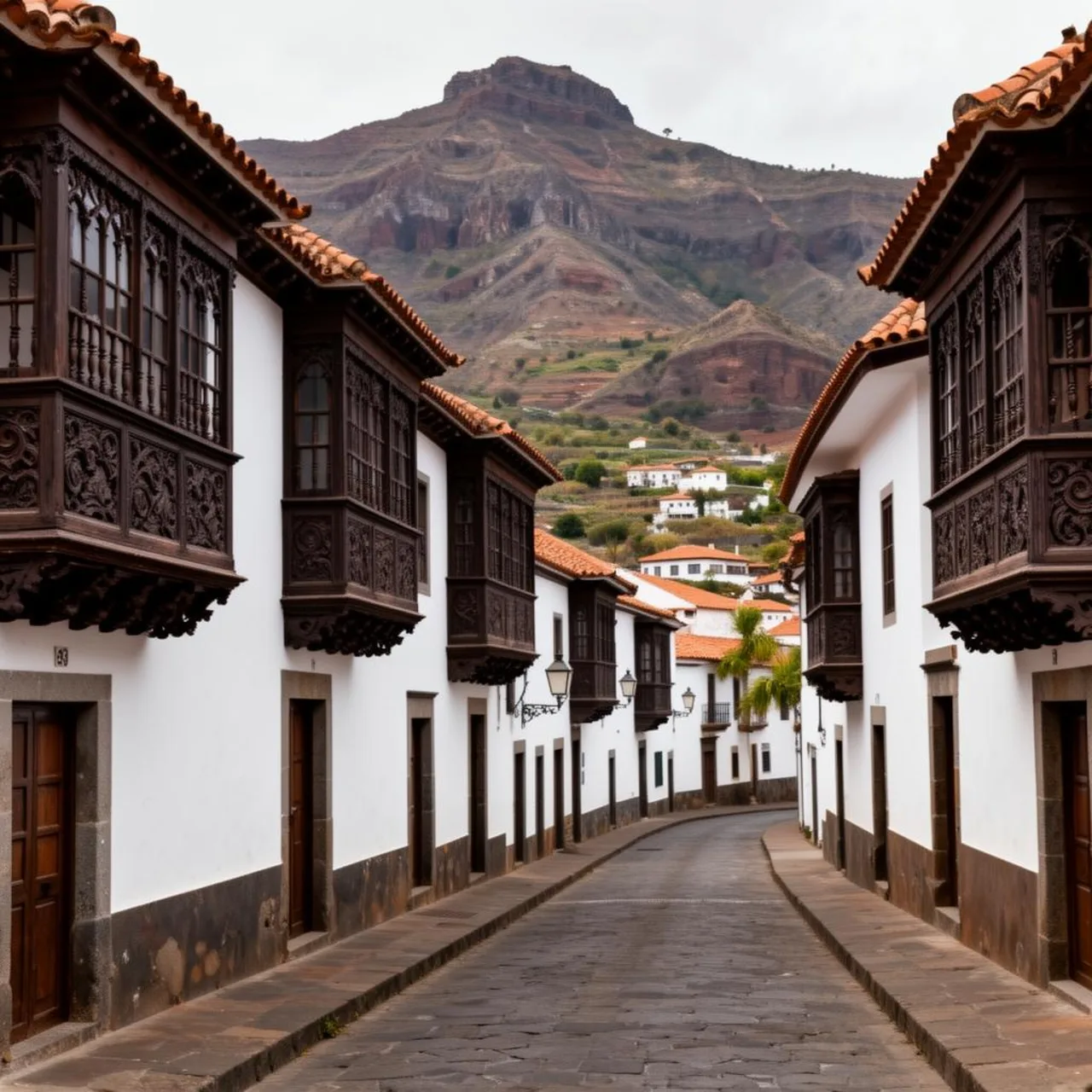 Illustratives Reisemotiv zu Teror auf Gran Canaria